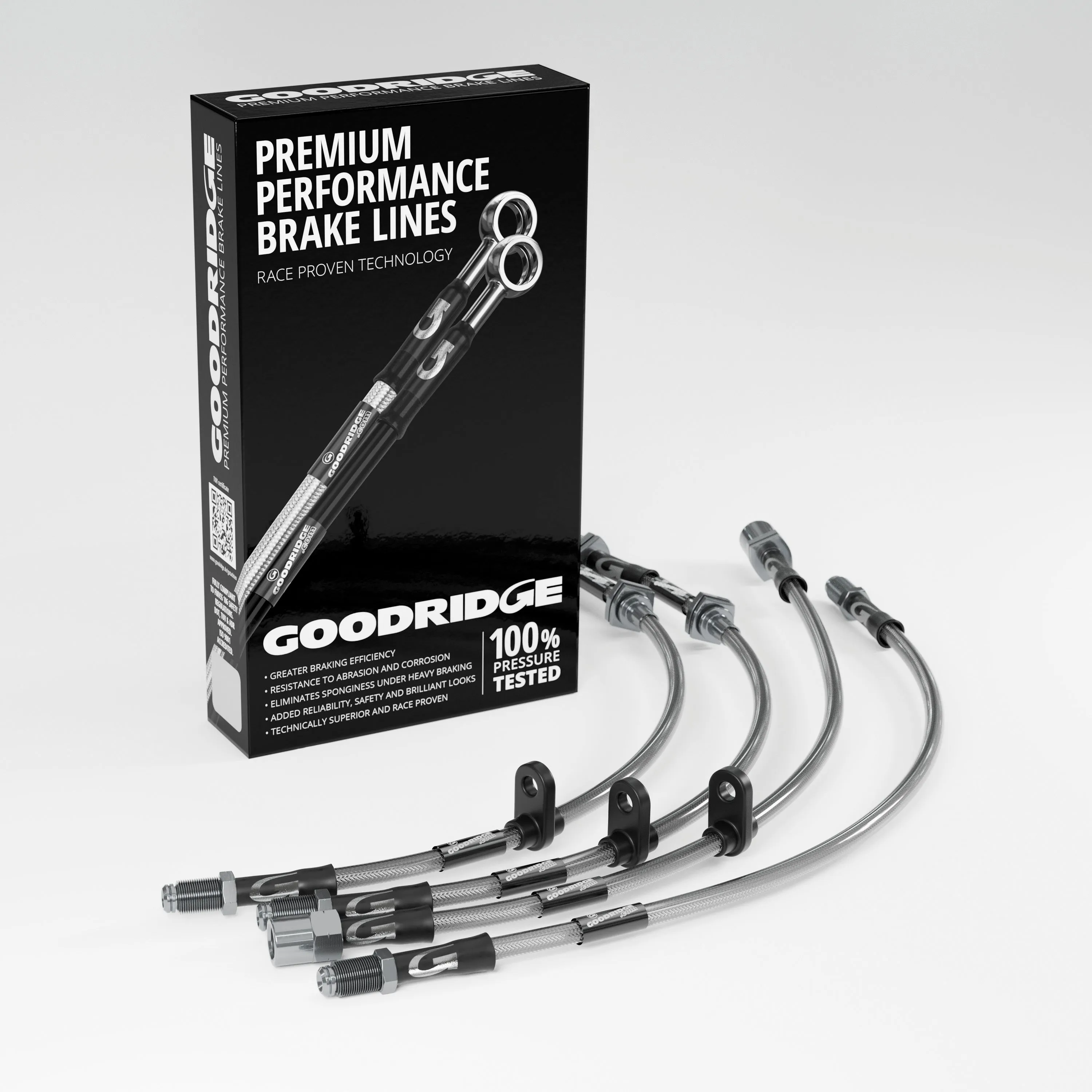 BRAKE HOSE KIT FOR VOLVO V70 / V70XC 4X4 (CLASSIC SHAPE) ALL VARIANTS 1999 - 2000