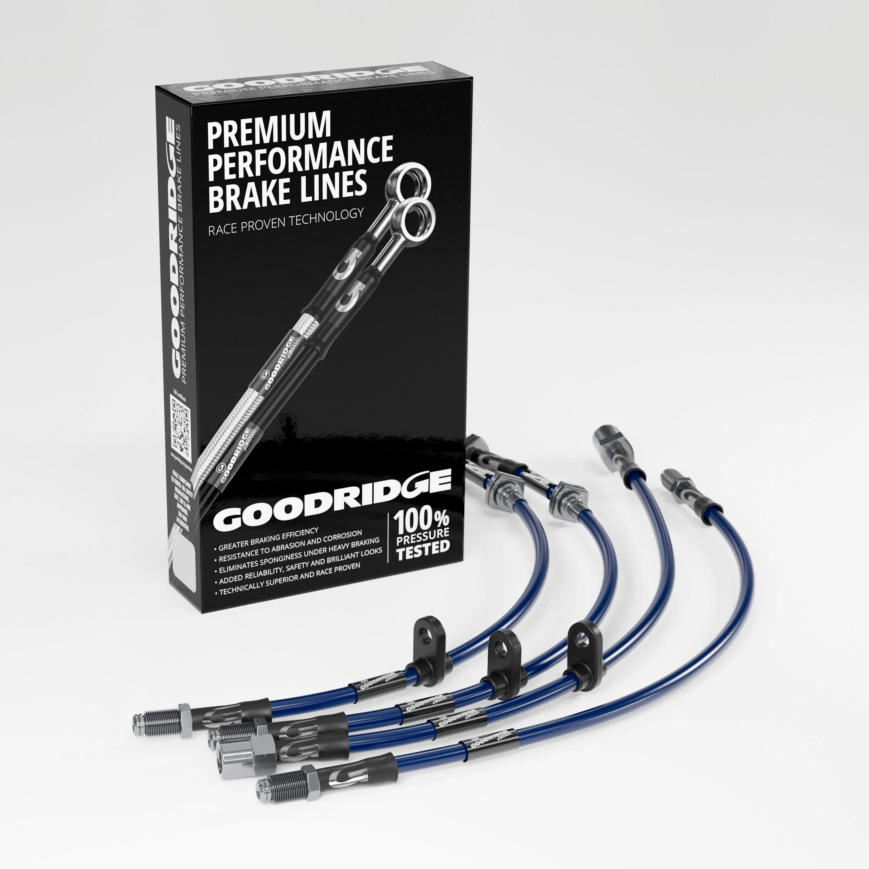 BRAKE HOSE KIT FOR VOLVO V70 / V70XC 4X4 (CLASSIC SHAPE) ALL VARIANTS 1999 - 2000