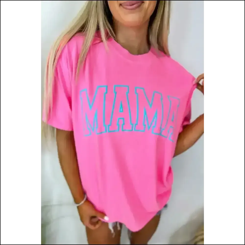 Bright Pink Mama t Shirt: Sassy  and Ready to Rumble 💖 Needful Things