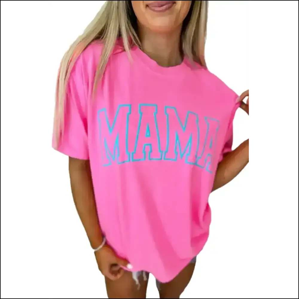 Bright Pink Mama t Shirt: Sassy  and Ready to Rumble 💖 Needful Things