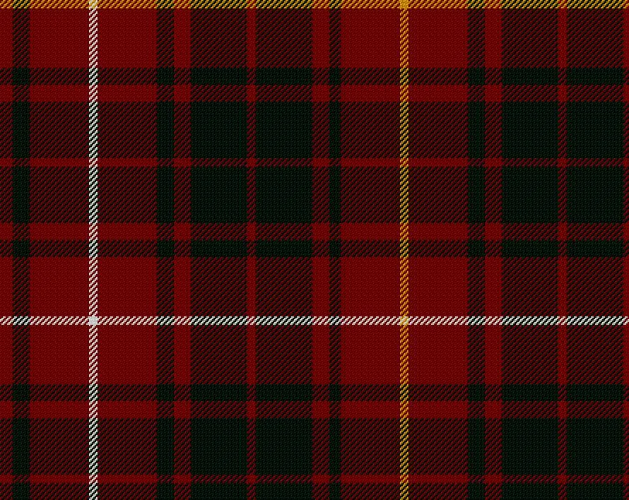 Bruce Modern Tartan Sash