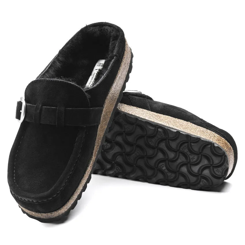 Buckley Black Shearling Suede N
