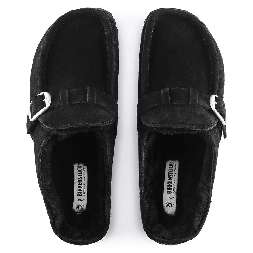 Buckley Black Shearling Suede N