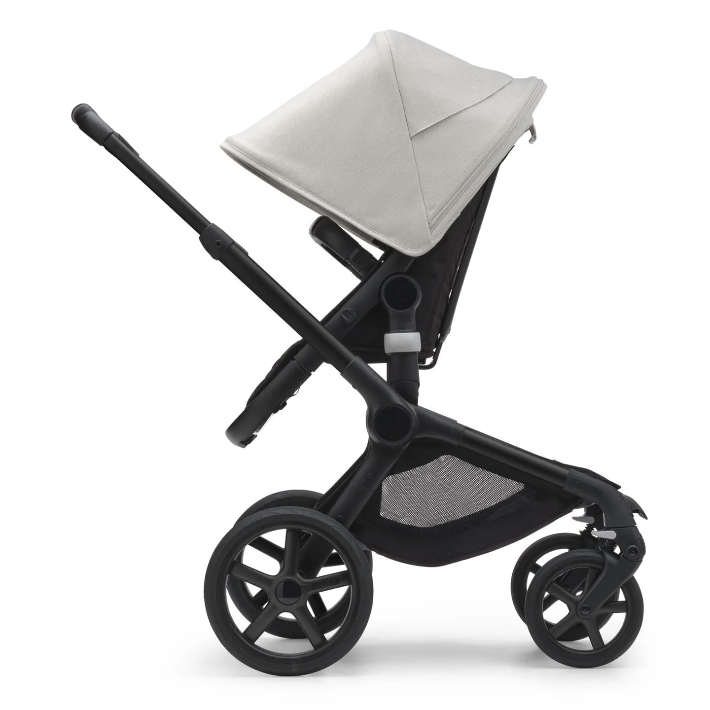Bugaboo Fox 5, Cloud T Ultimate Travel System - Black/Misty White