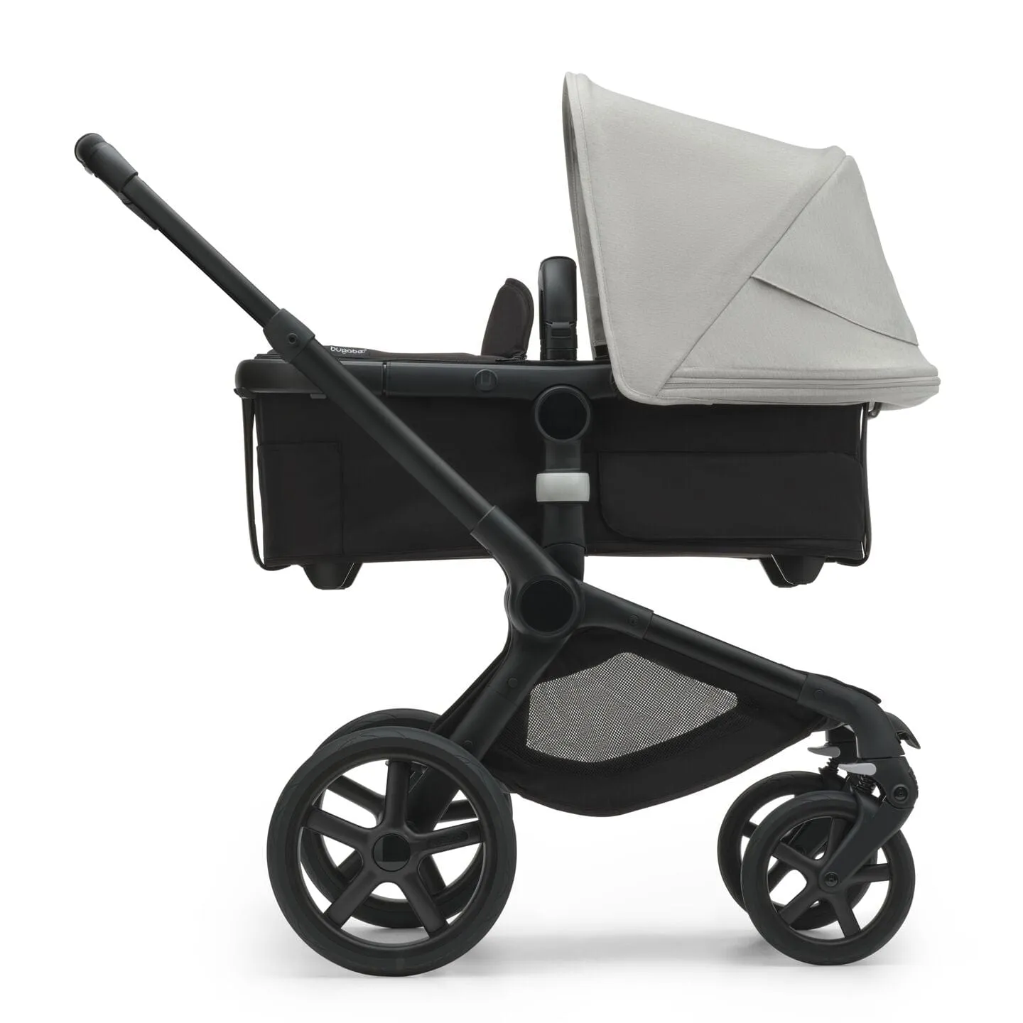 Bugaboo Fox 5, Cloud T Ultimate Travel System - Black/Misty White