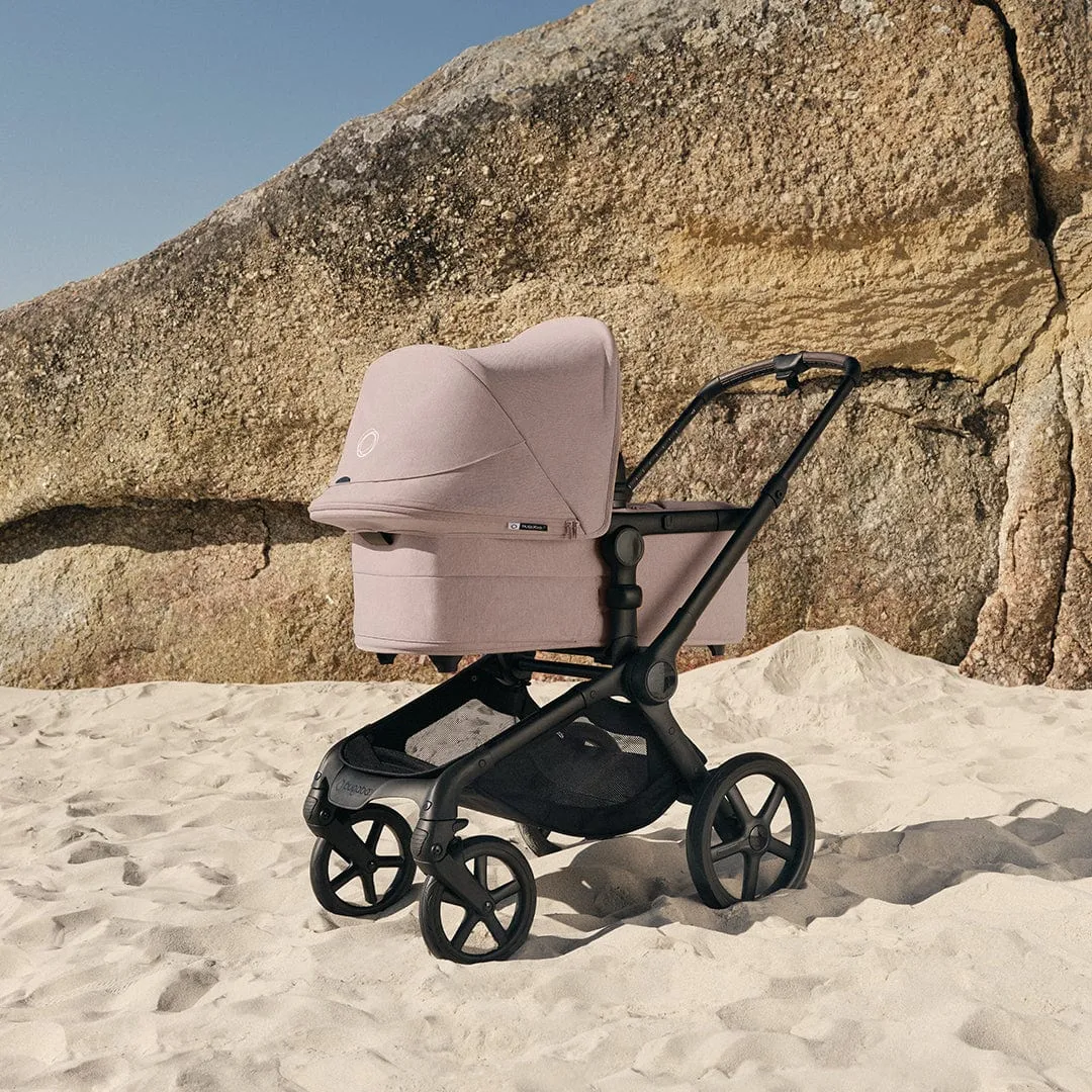 Bugaboo Fox 5 Renew Pram & Pushchair - Black/Desert Taupe Melange/Desert Taupe Melange