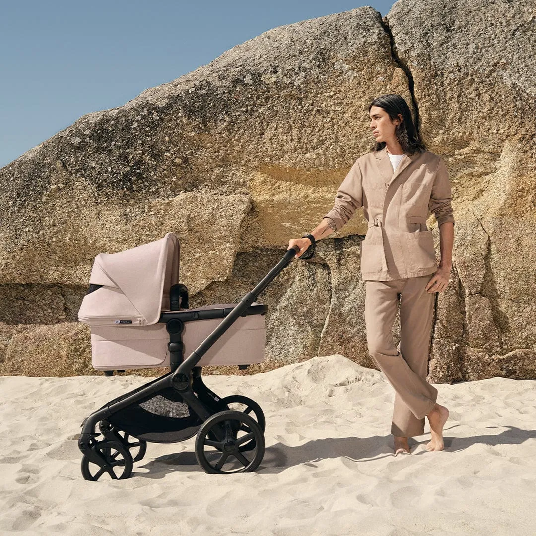 Bugaboo Fox 5 Renew Pram & Pushchair - Black/Desert Taupe Melange/Desert Taupe Melange