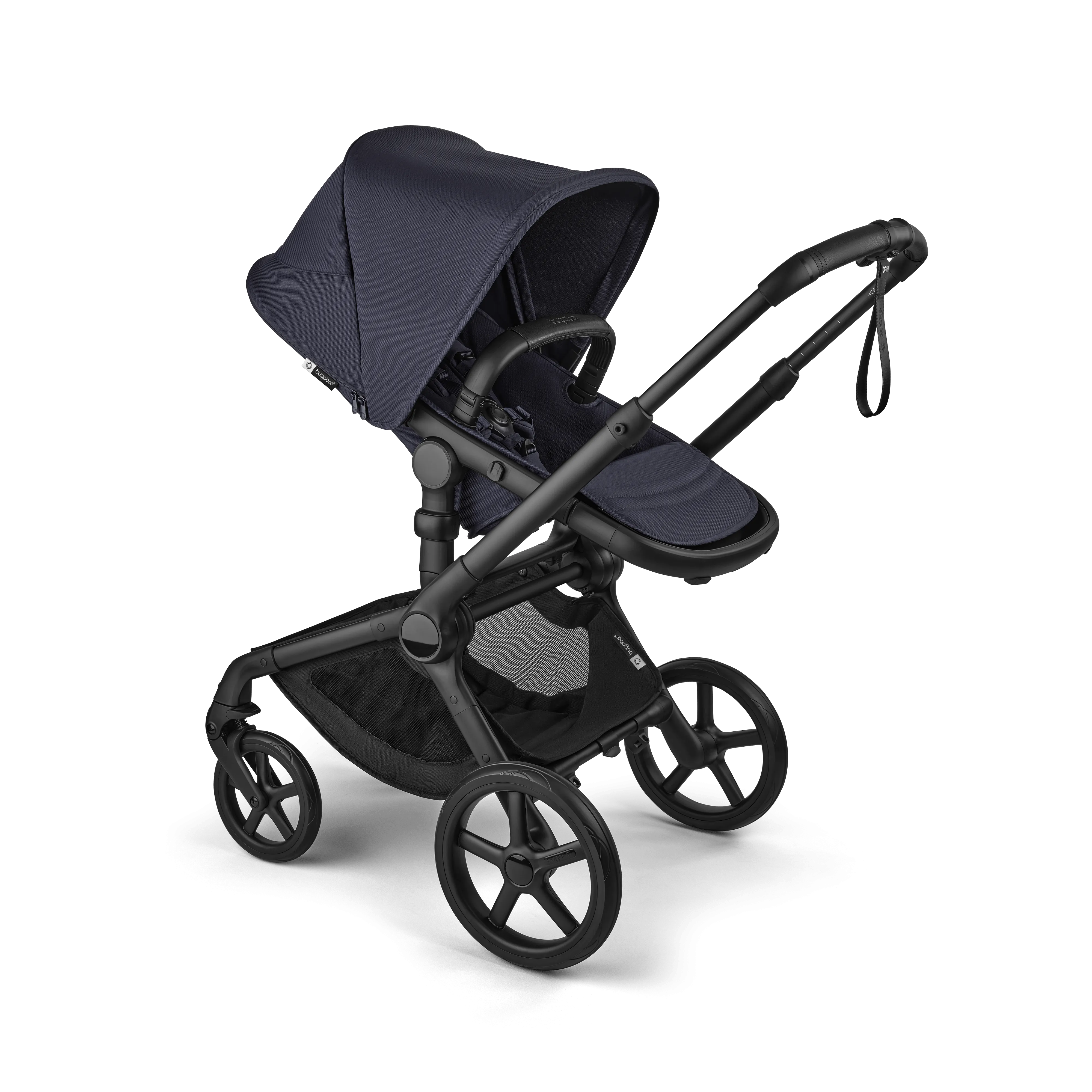 Bugaboo Fox 5 Renew Ultimate (Cloud T) Travel System - Black/Deep Indigo/Deep Indigo