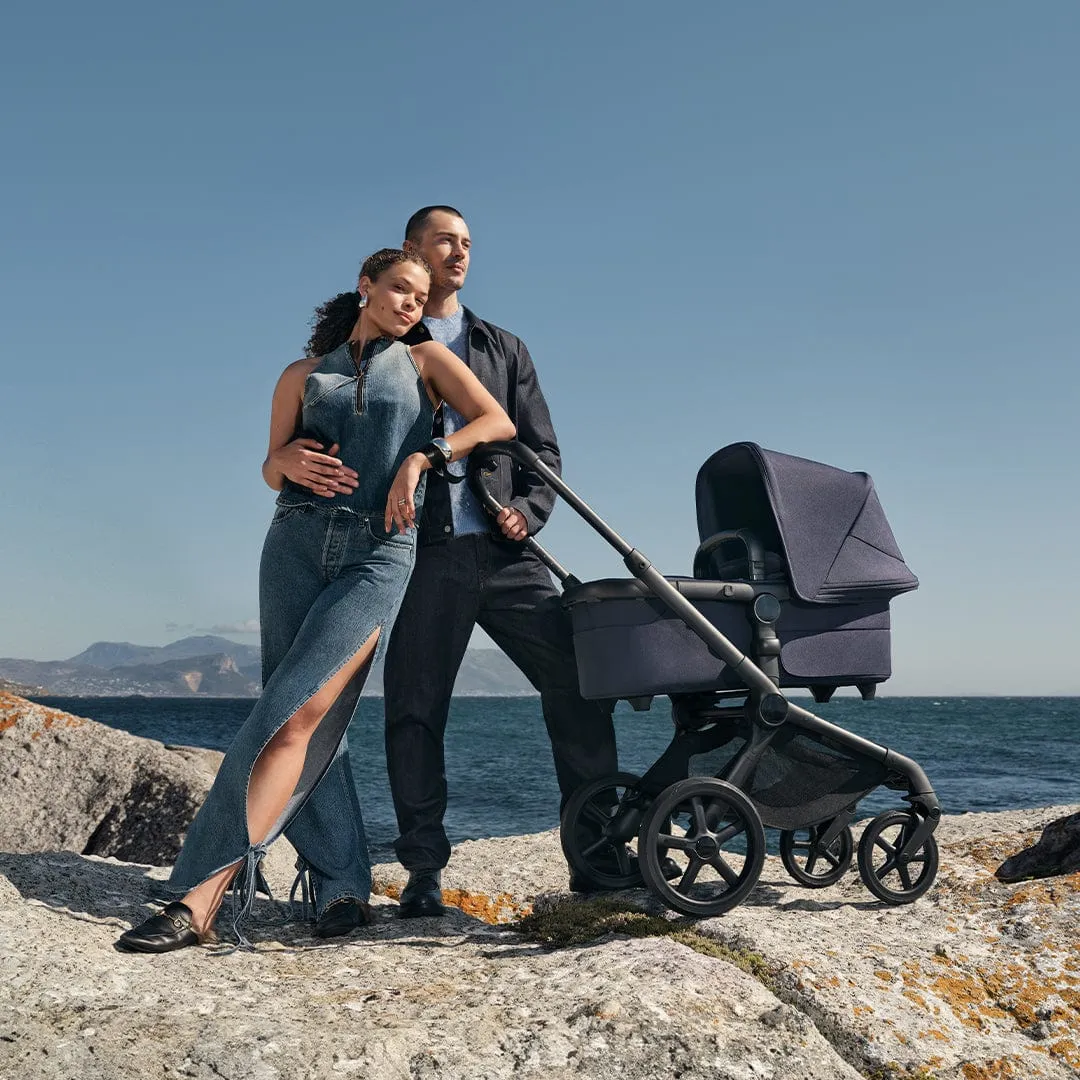 Bugaboo Fox 5 Renew Ultimate (Cloud T) Travel System - Black/Deep Indigo/Deep Indigo