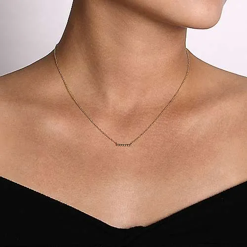 Bujukan Beaded Bar Necklace