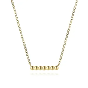 Bujukan Beaded Bar Necklace