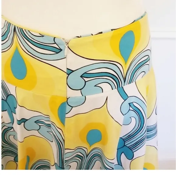 CACHE paisley skirt