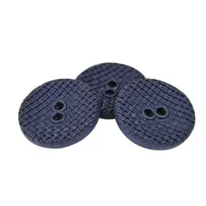 Carded Buttons Navy Large
