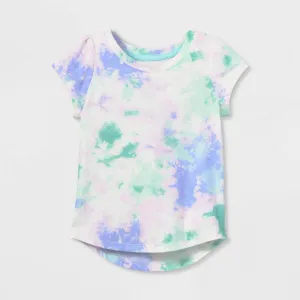 Cat & Jack Toddler Girls' Tie-Dye Short Sleeve T-Shirt