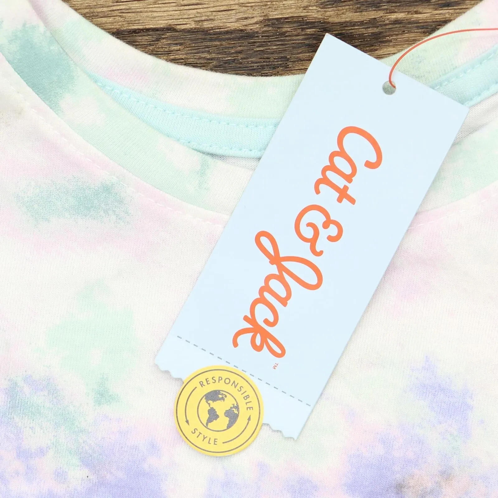 Cat & Jack Toddler Girls' Tie-Dye Short Sleeve T-Shirt