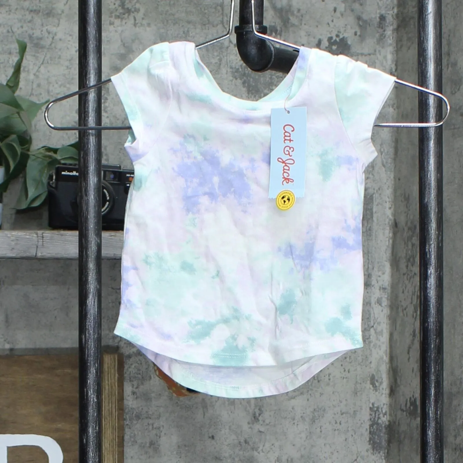 Cat & Jack Toddler Girls' Tie-Dye Short Sleeve T-Shirt