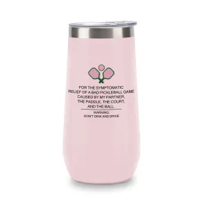 Champagne Tumbler - Pickleball Relief