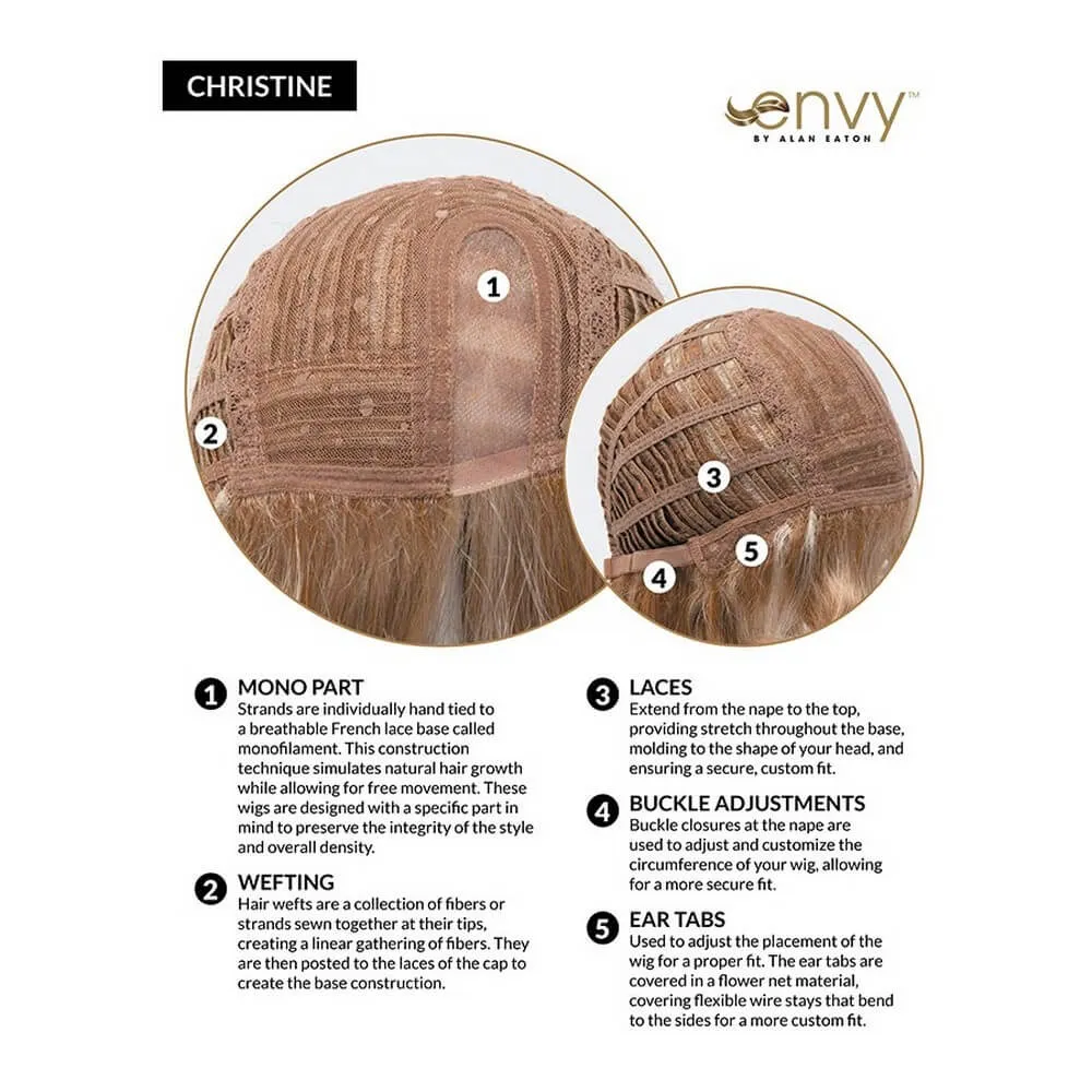 Christine by Envy (Mono Part Wig)