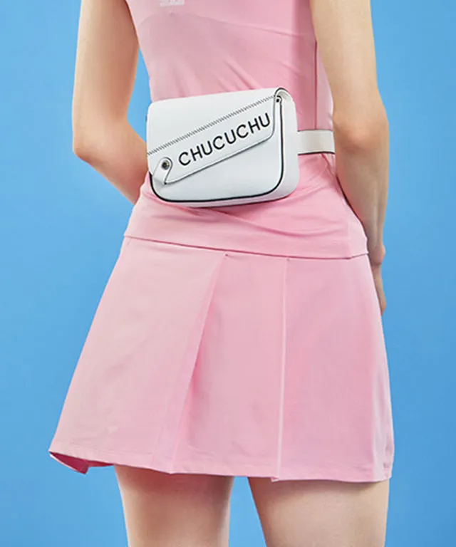 CHUCUCHU Women's Colorful Skirt - Pink