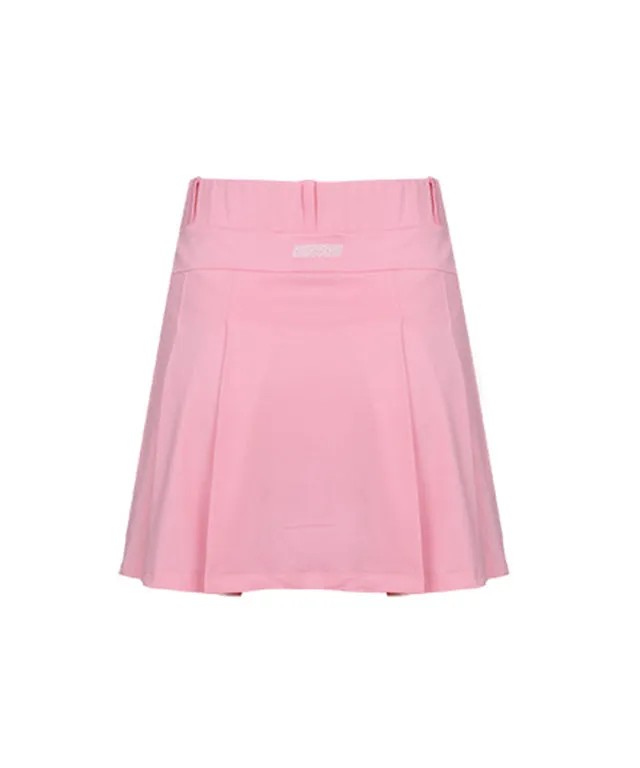 CHUCUCHU Women's Colorful Skirt - Pink