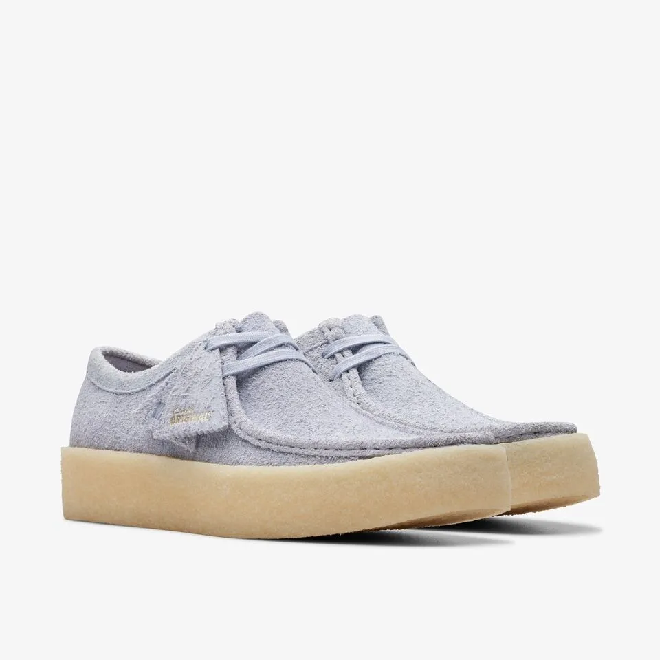 Clarks Men's Wallabee Cup Cloud Grey Suede 26176550
