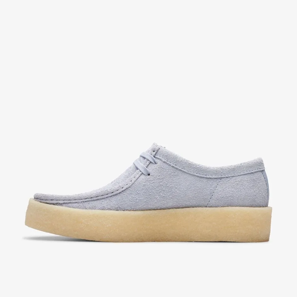 Clarks Men's Wallabee Cup Cloud Grey Suede 26176550