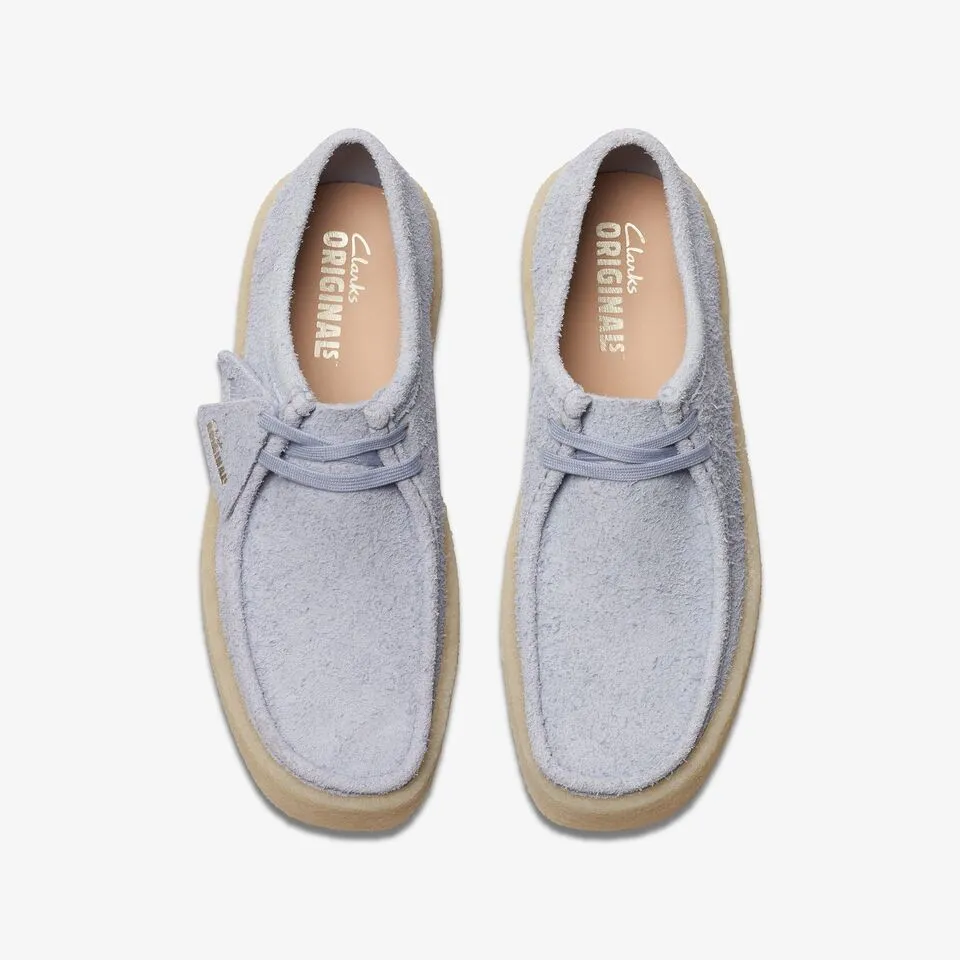 Clarks Men's Wallabee Cup Cloud Grey Suede 26176550