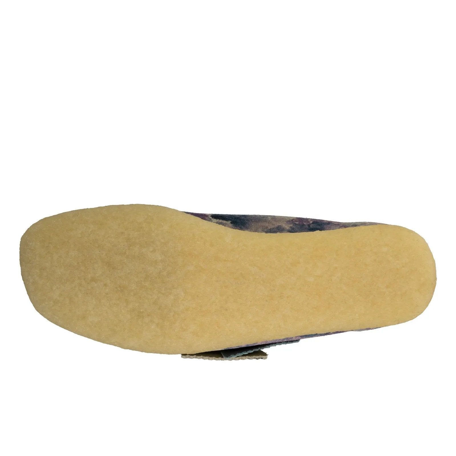 Clarks Womens Shoes Wallabee Blue Print