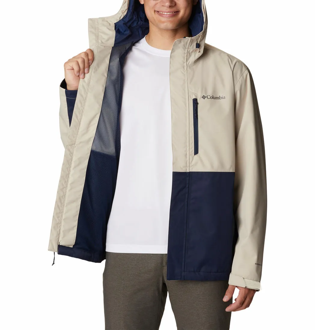 Columbia Men Beige Hikebound Rain Jacket