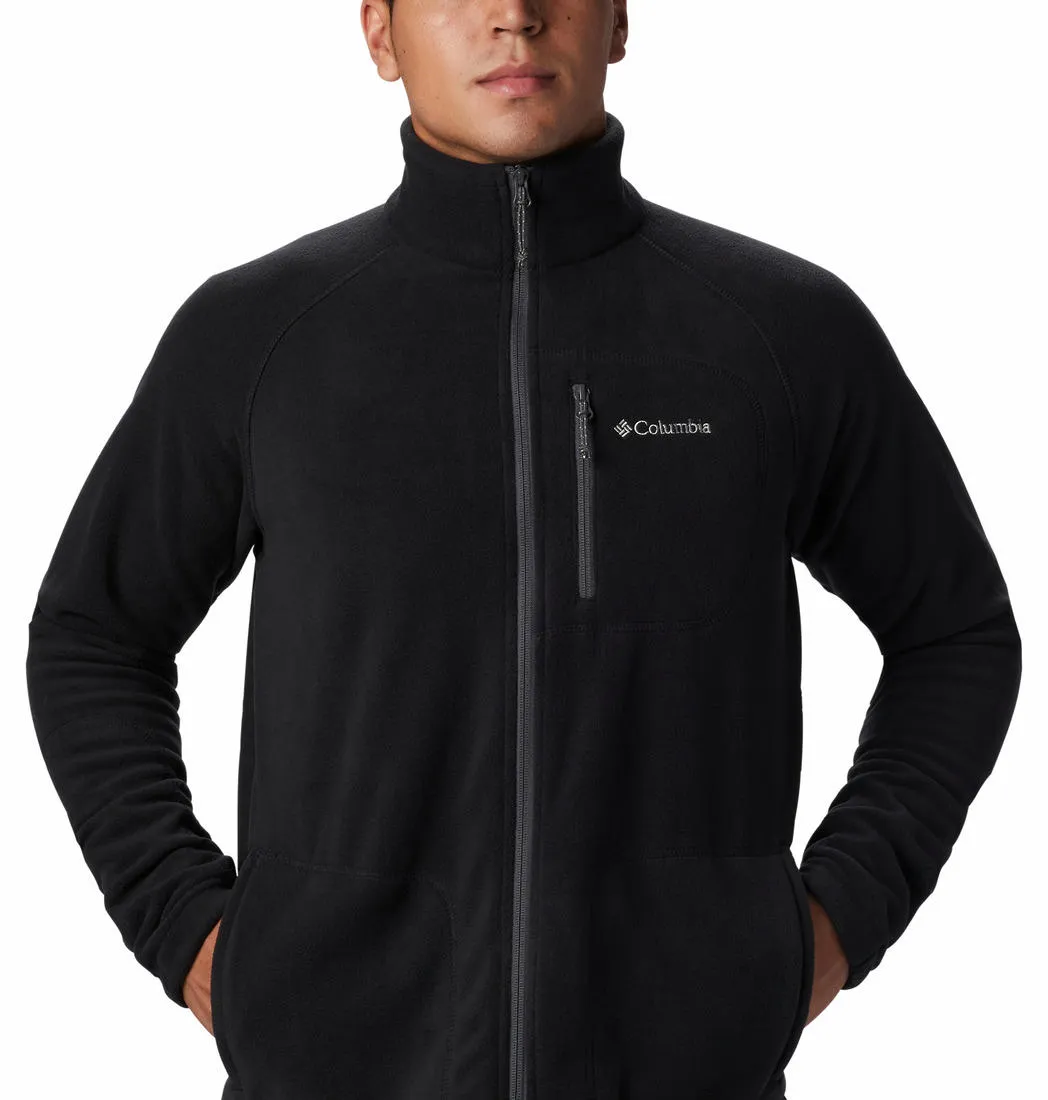 Columbia Men Black Fast Trek II Full Zip Fleece Jacket