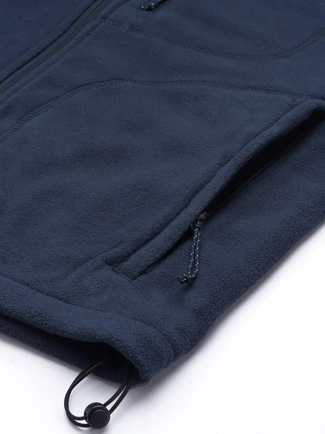 Columbia Men Navy Blue Fast Trek II Full Zip Fleece Jacket