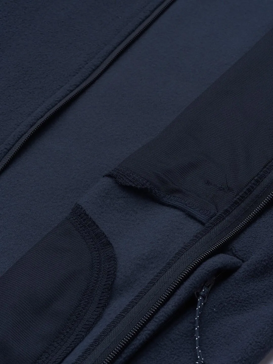 Columbia Men Navy Blue Fast Trek II Full Zip Fleece Jacket