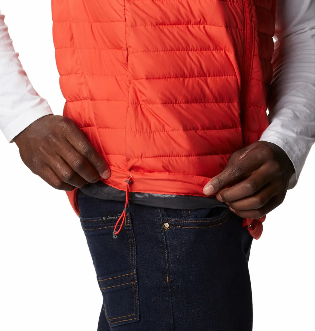 Columbia Men Orange Silver Falls Vest