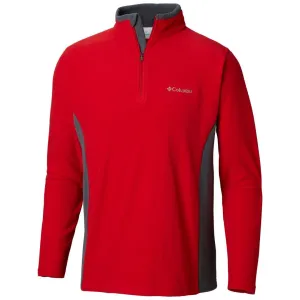 Columbia Men Red Fast Trek II Full Zip Fleece Jacket
