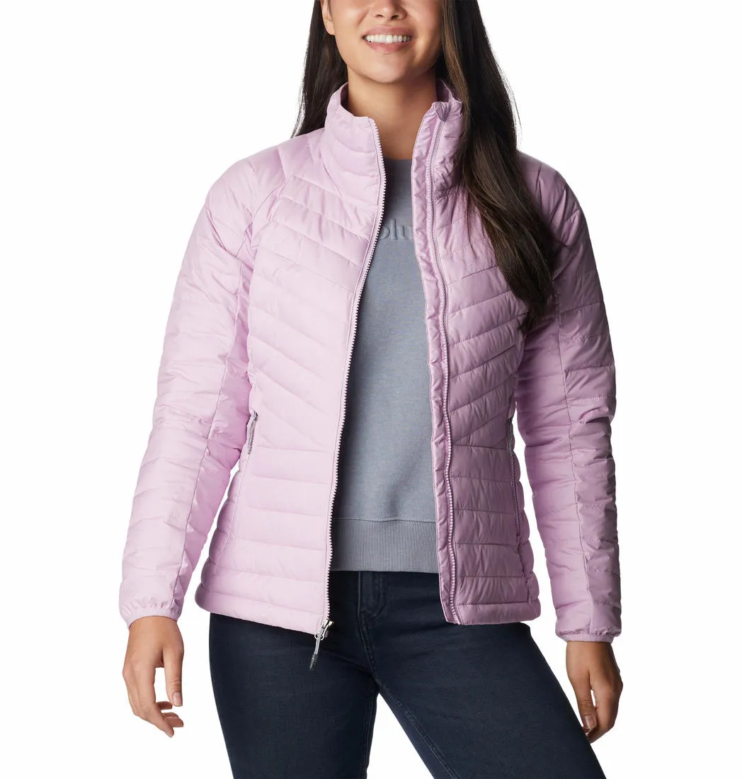 Columbia Women Purple Powder Lite II Full Zip Jacket