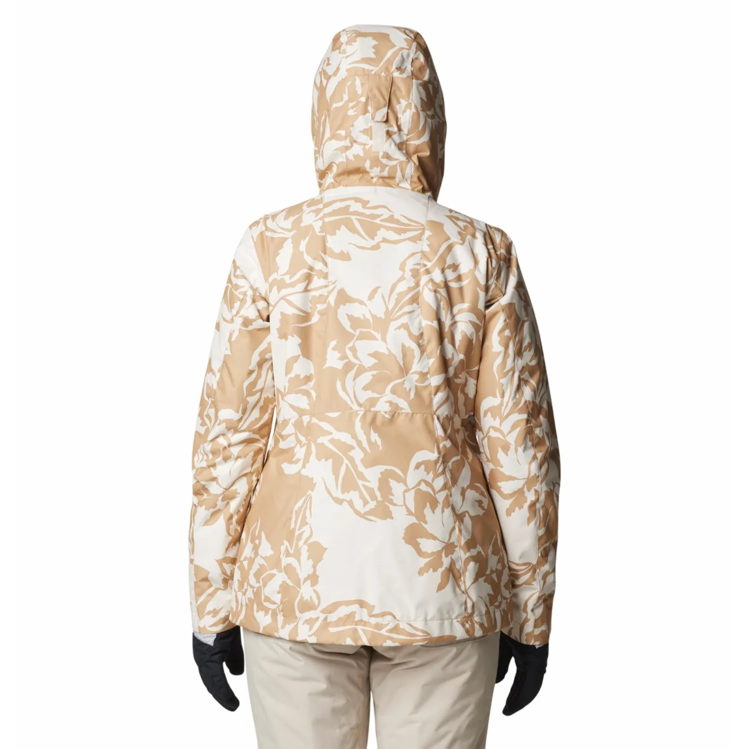 Columbia Womens Brown Whirlibird V Printed Interchange Jacket