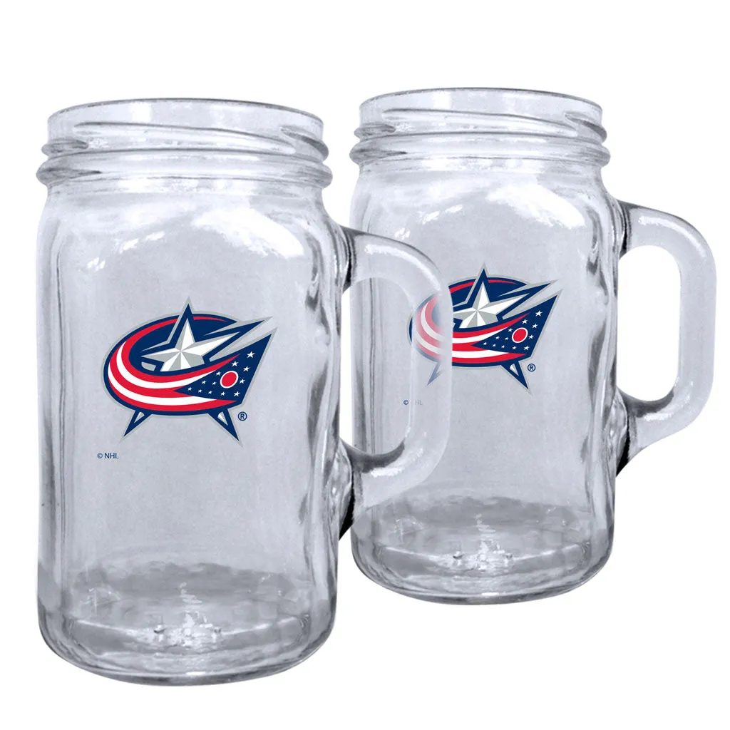 Columbus Blue Jackets Mason Mug Set
