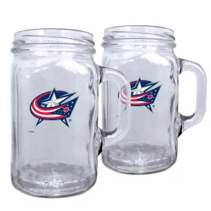 Columbus Blue Jackets Mason Mug Set