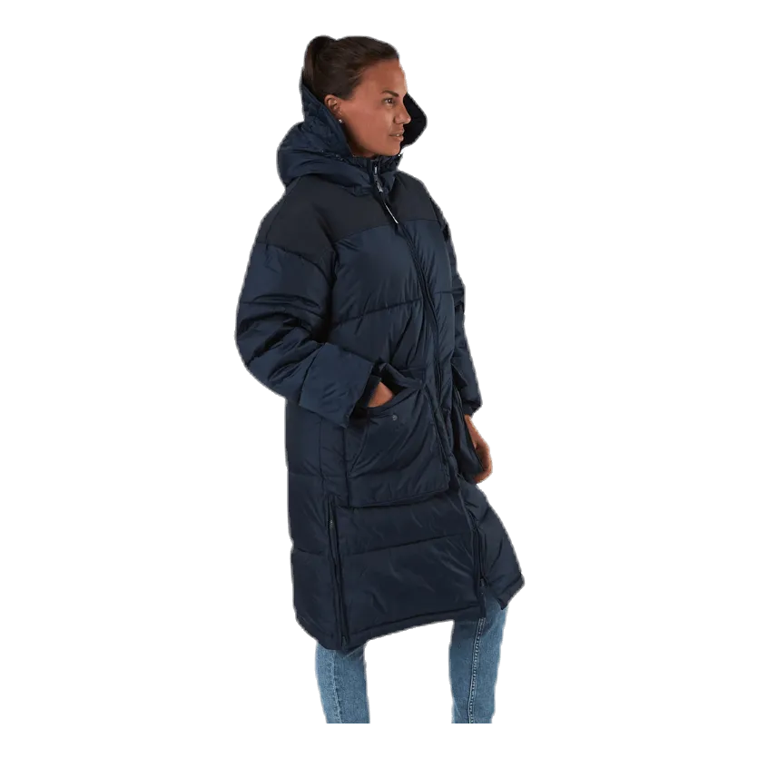 Comfy Puffer Coat Blue