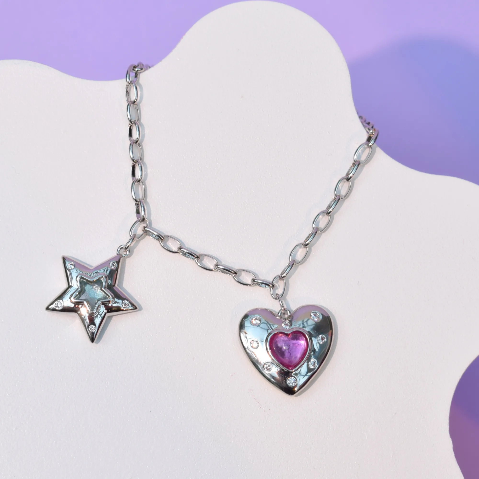 Cosmic Disco Bracelet Silver
