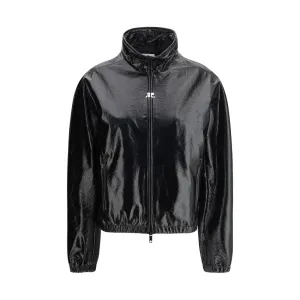 Courreges Vinyl Zip Jacket