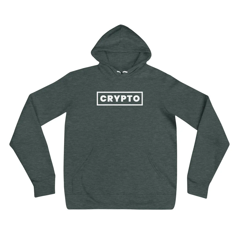 Crypto Bold Box Title - Crypto Hoodie