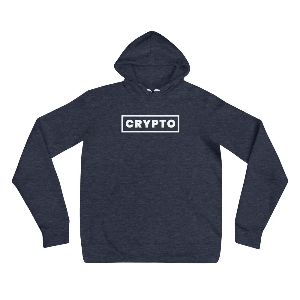 Crypto Bold Box Title - Crypto Hoodie