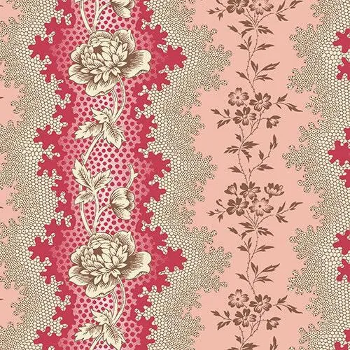 Di Ford-Hall - Cloverdale House - Stripe - Red