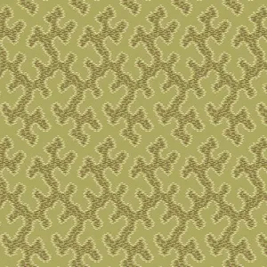 Di Ford-Hall - Cloverdale House - Trapunto - Green