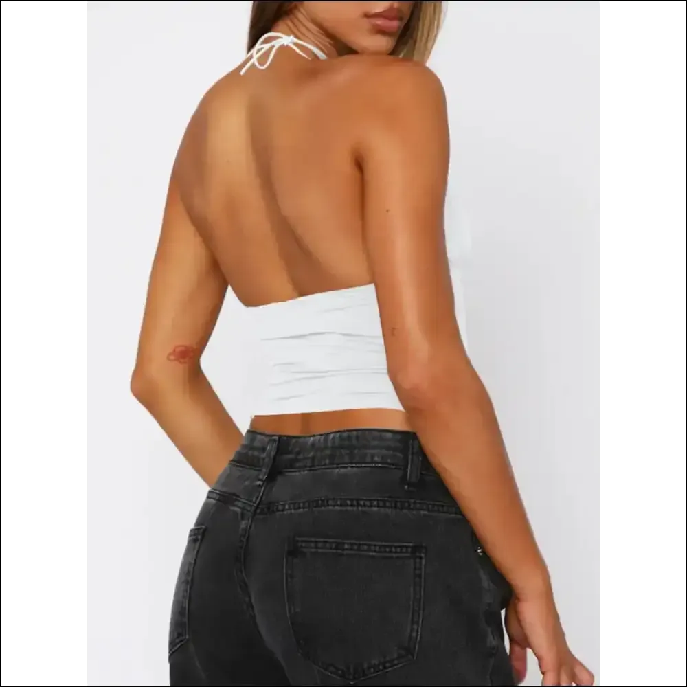 Divine Lace Halter Neck Cami