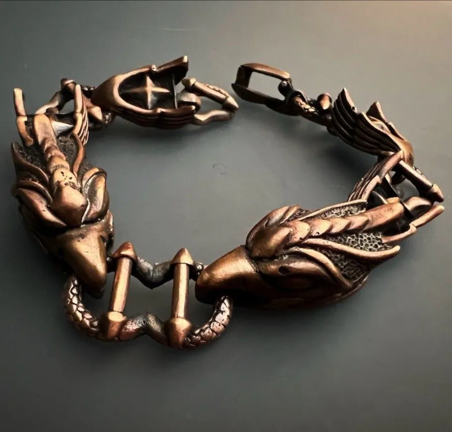 Eagle Design Bold Chain Unique Bracelet