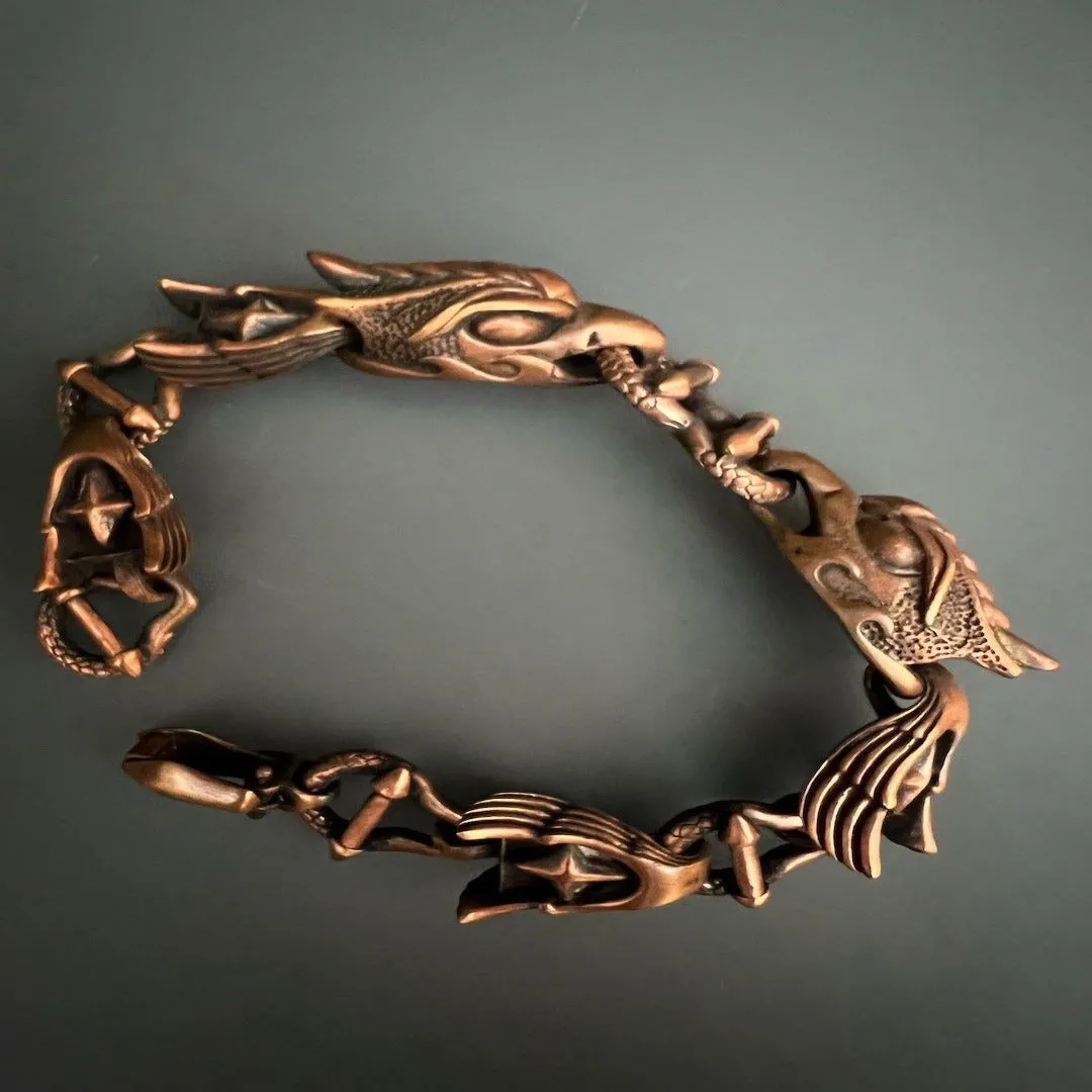 Eagle Design Bold Chain Unique Bracelet