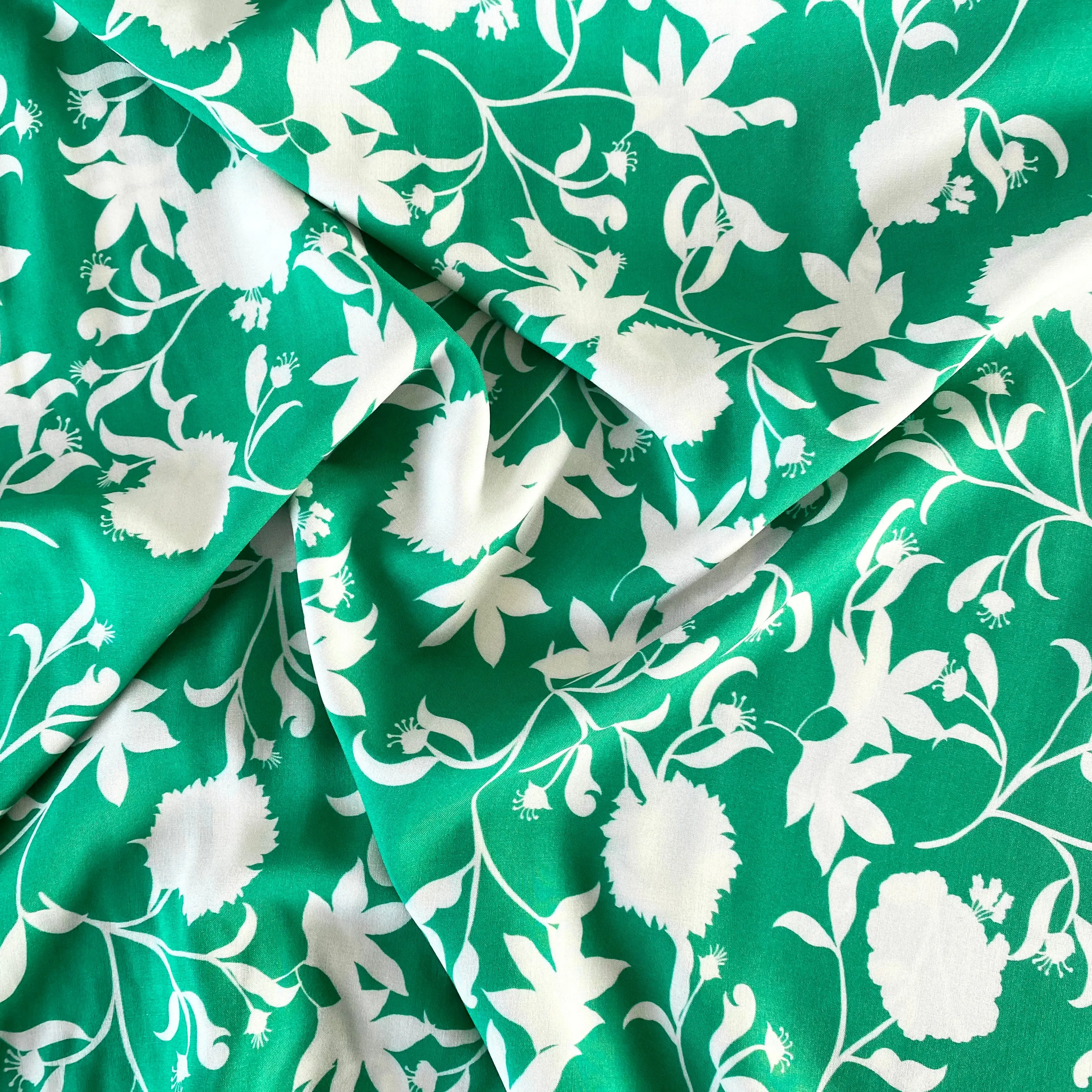 Echo Flowers Tencel Viscose