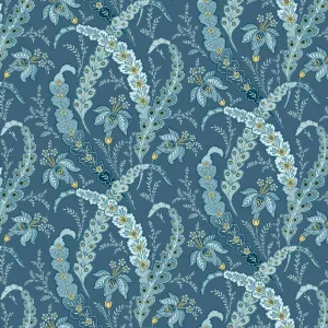 Edyta Sitar | Beach House | Ribbon Glass | Blue